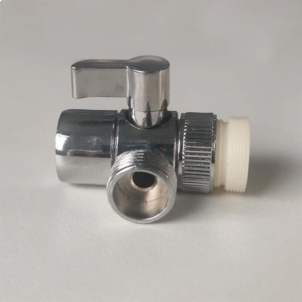 Sink Faucet Adapter Diverter Valve Zinc Alloy Kitchen And Bathroom Splitter Connector For Showers 6