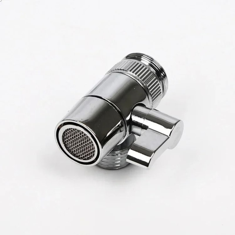 Sink Faucet Adapter Diverter Valve Zinc Alloy Kitchen And Bathroom Splitter Connector For Showers 7