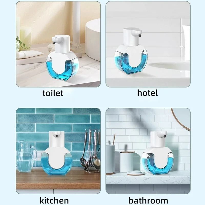 Automatic Wall Mounted Soap Dispenser  400ML  550ML Smart Infrared Sensor Hand Sanitizer Dispenser  5