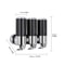 WallMounted Soap And Shampoo Dispenser 500ML Manual Press Bathroom Organizer With Single Double Or 4