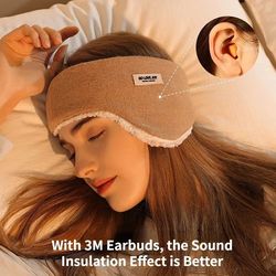 winter ear warmers – soft fur soundproof earmuffs for men and women, noise-reducing sleep and outdoor ear covers