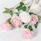 Long Stem Artificial Rose Bouquet Home Decoration Accessories Valentines Day Fake Flower Photo Prop 4