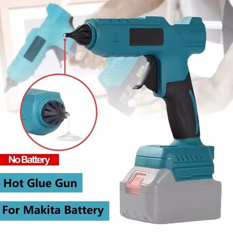 Cordless Electric Hot Melt Glue Gun Compatible With Makita 18V Battery Fast Heating Professional Gl 5