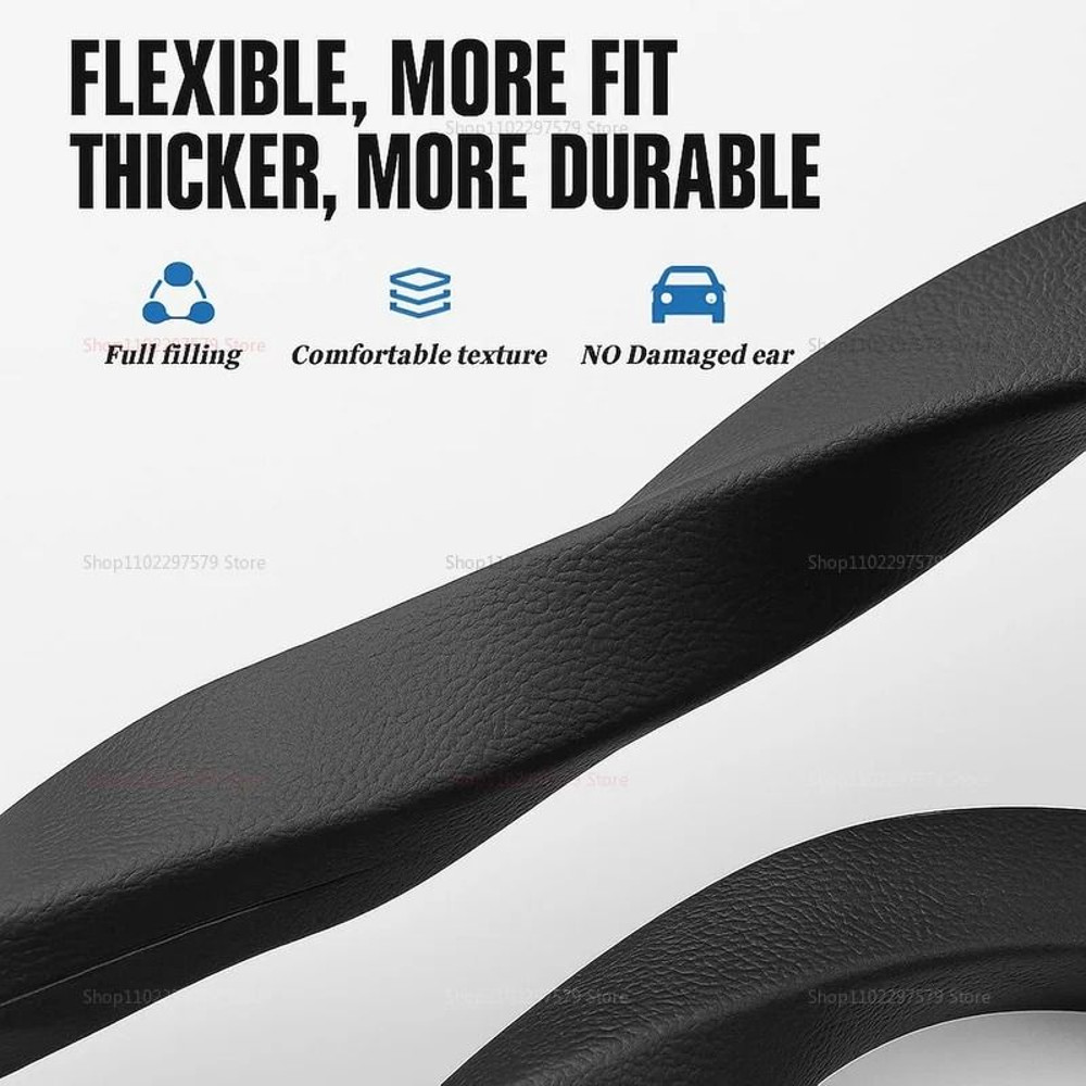 Car Seat Gap Filler Leak Proof Crevice Storage Strips Interior Organizer 2 Piece Set 4