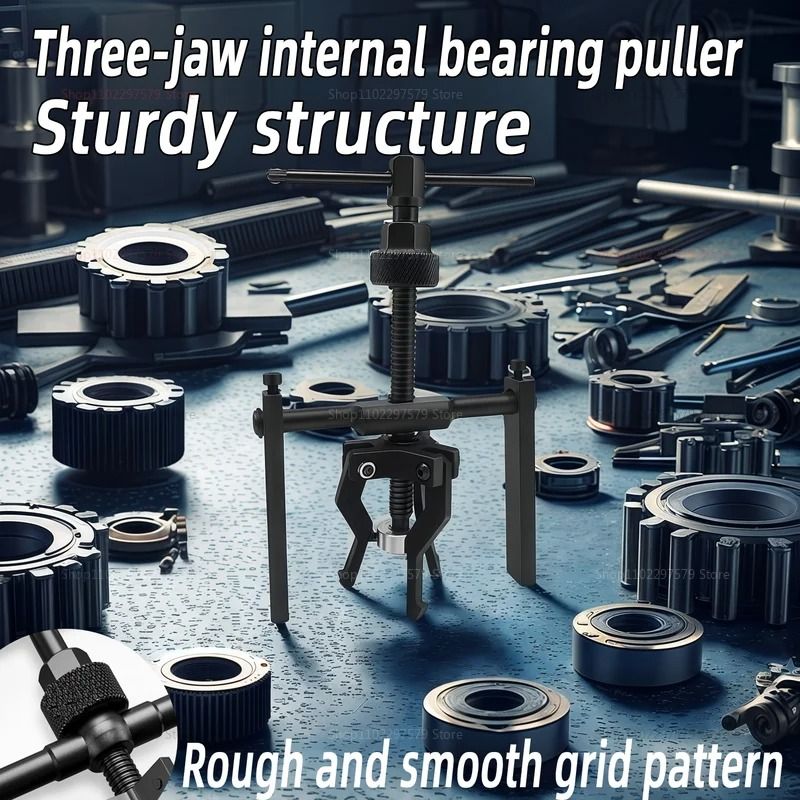 Three Claw Bearing Puller Tool Automotive Inner Bearing Extractor Gear Separator 1
