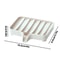 Soap Dish With Drain Multipurpose Bathroom Tray For Shower And Kitchen Storage 8