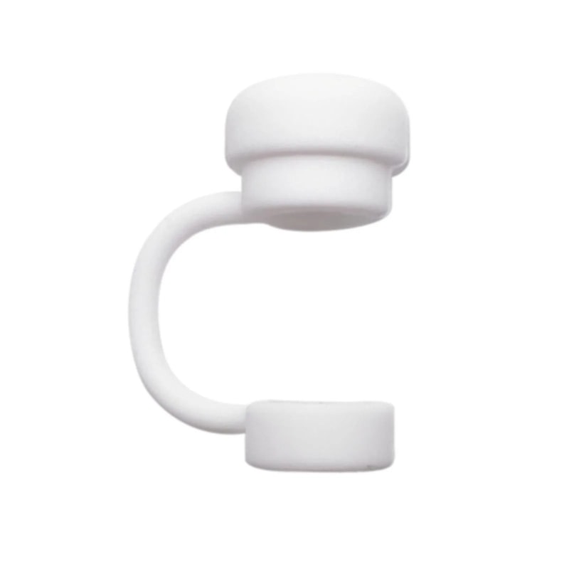 Great Cup Accessory Straw Cover Cap Cup Spill Stopper Silicone Tumblers Straw Topper Reusable Leak 11