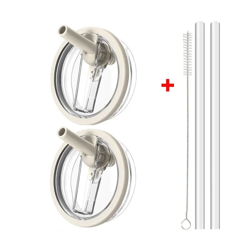 Tumbler Lid Replacement With Flip Straw Leak Proof Spill Proof Cup Cover For 40oz Tumblers 15