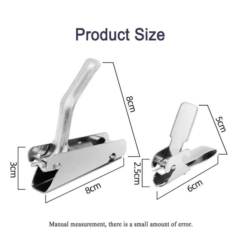 Stainless Steel Sheller Nuts Crackers Opener Pistachio Walnut Plier Clamp Peel Watermelon Melon See 5
