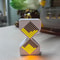 LED Electronic Hourglass Timer Modern Digital Sand Clock Cyber Style Decorative Light For Home Or O 7