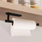Stainless Steel No Punch WallMounted Tissue Holder Toilet Kitchen Roll Dispenser 2
