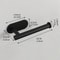 Stainless Steel No Punch WallMounted Tissue Holder Toilet Kitchen Roll Dispenser 7