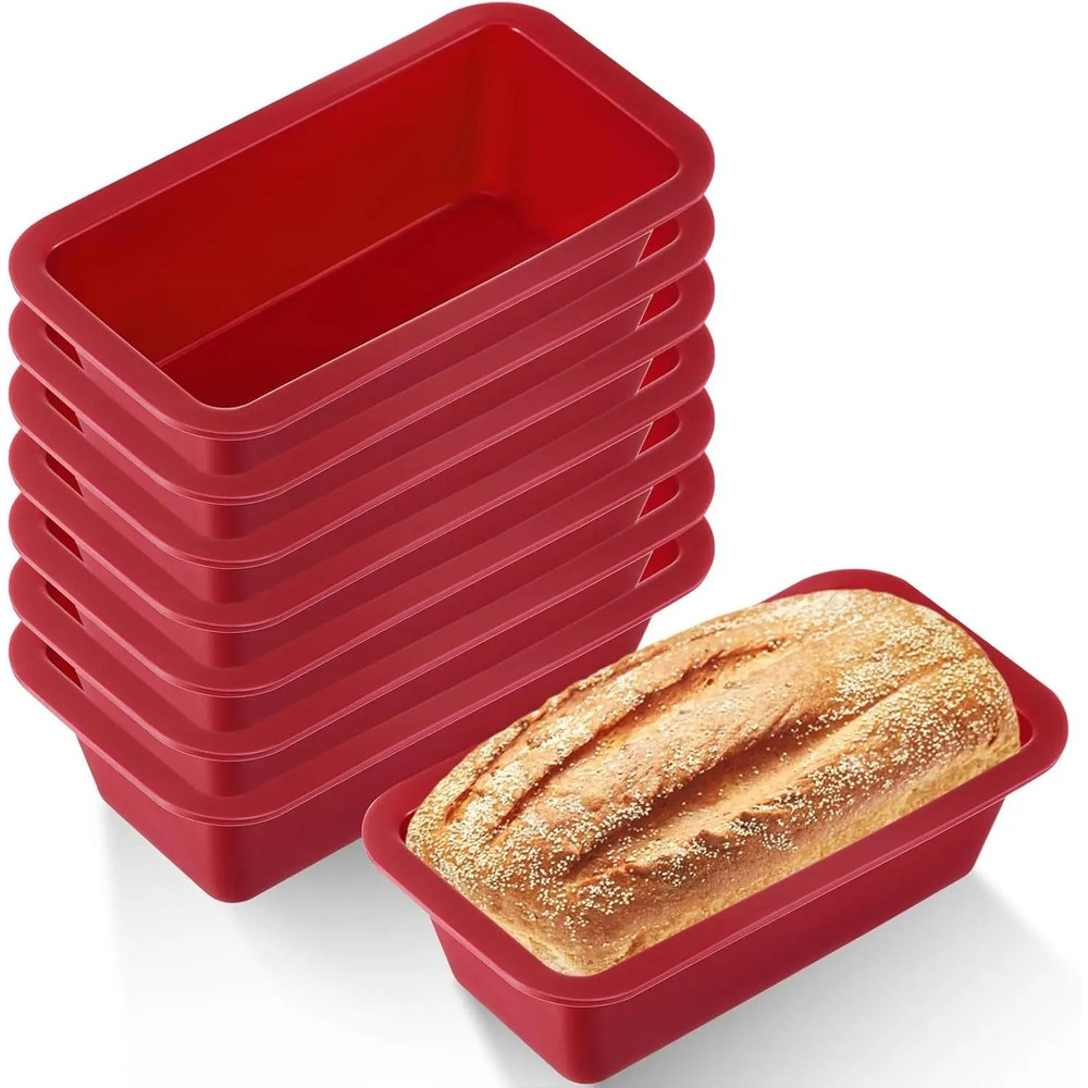Nonstick Silicone Mini Loaf Baking Pan 0