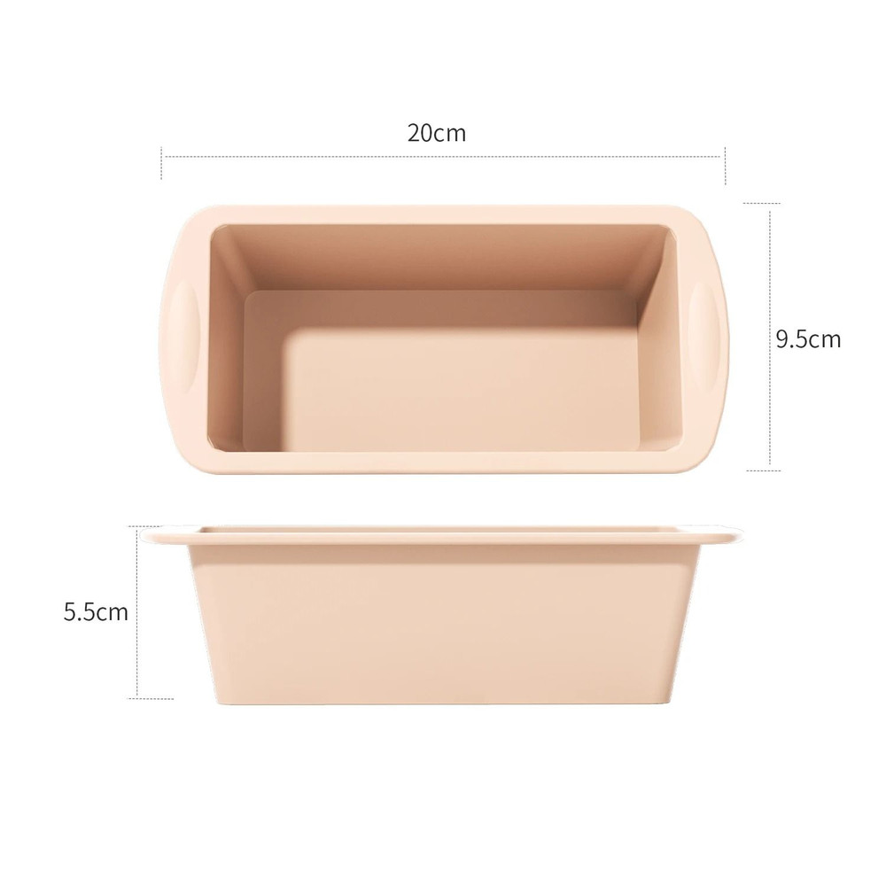 Nonstick Silicone Mini Loaf Baking Pan 7