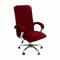 Velvet Stretch Office Chair Cover Set With Armrest Covers 8