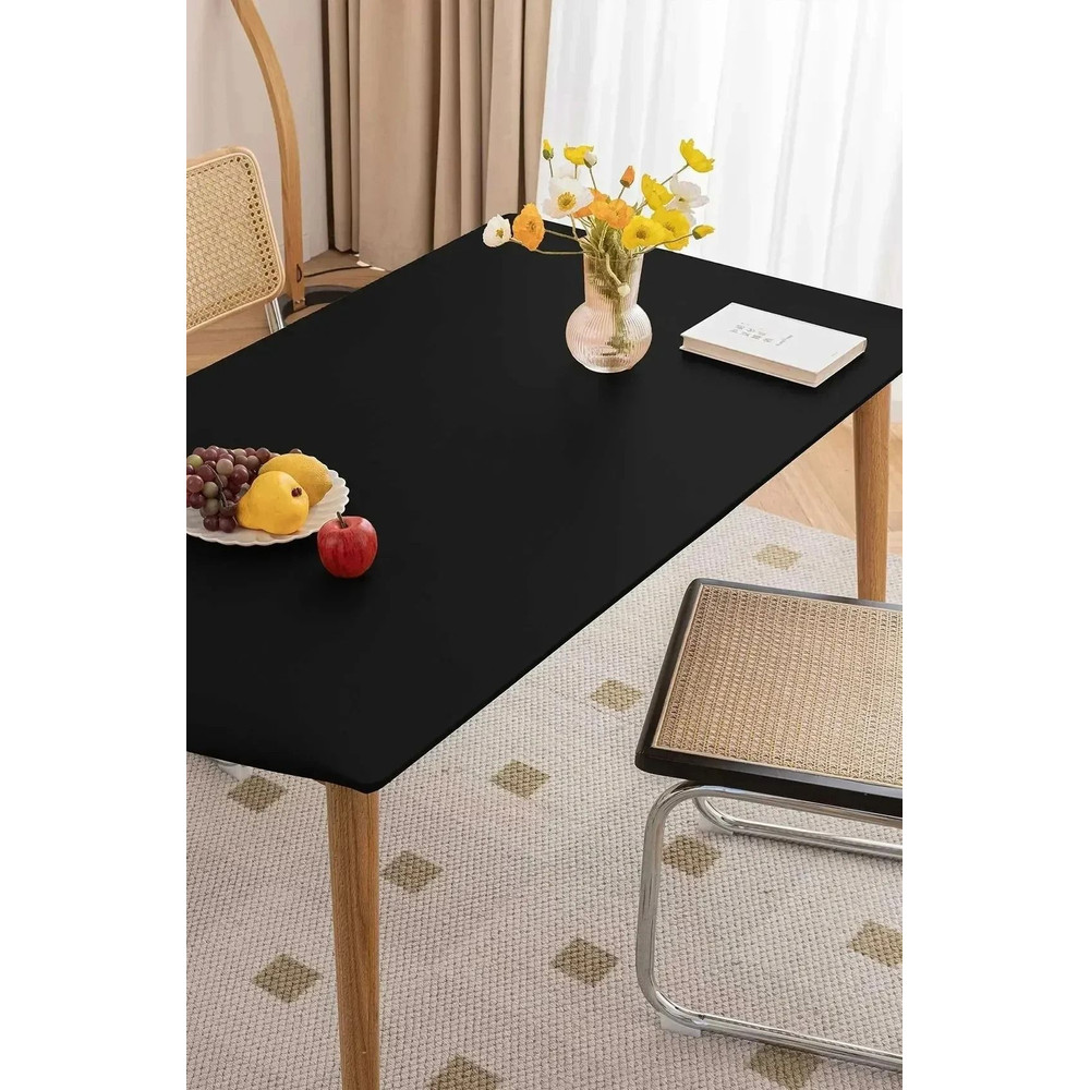 Waterproof Leather Tablecloth Pad For Dining Or Work Tables 12