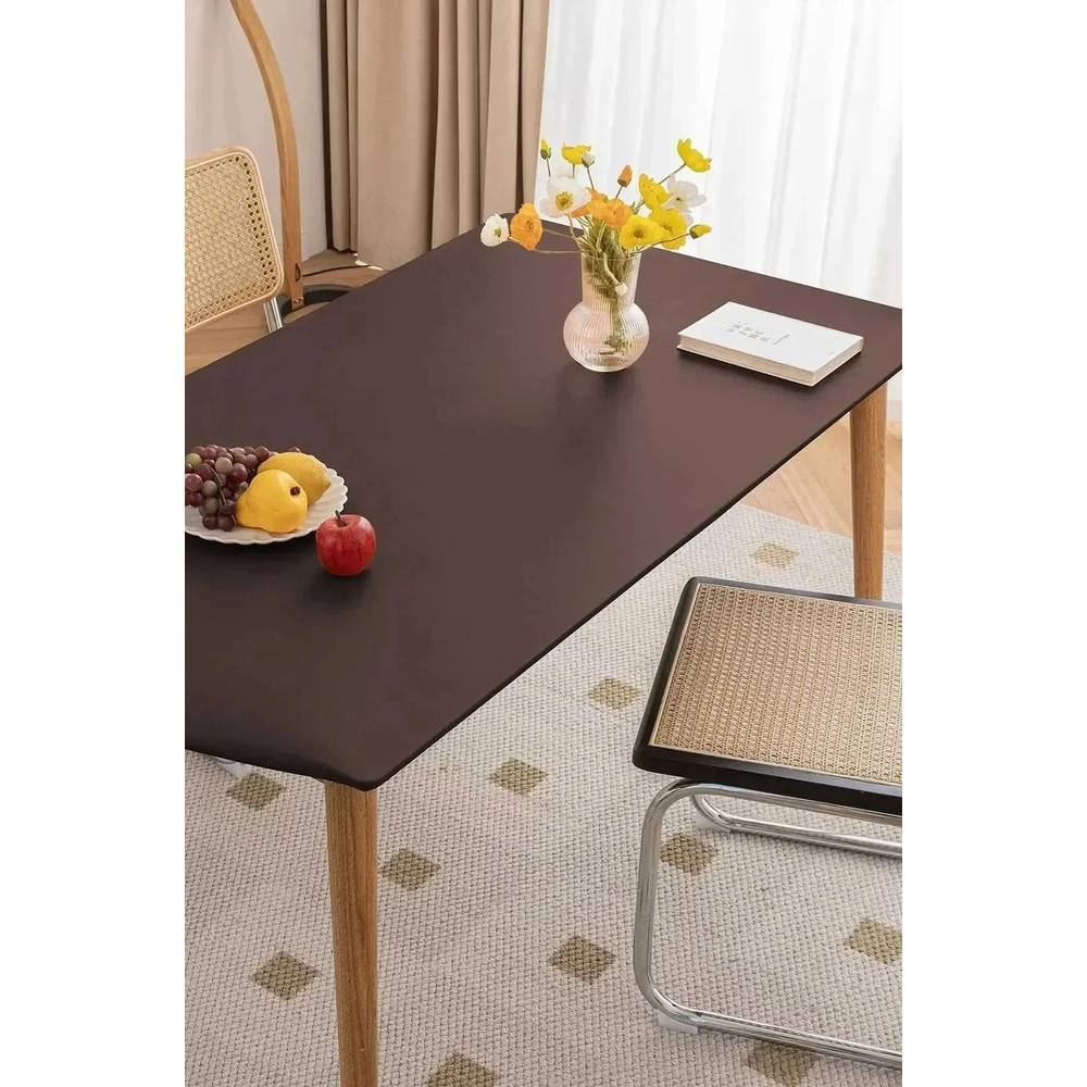 Waterproof Leather Tablecloth Pad For Dining Or Work Tables 6