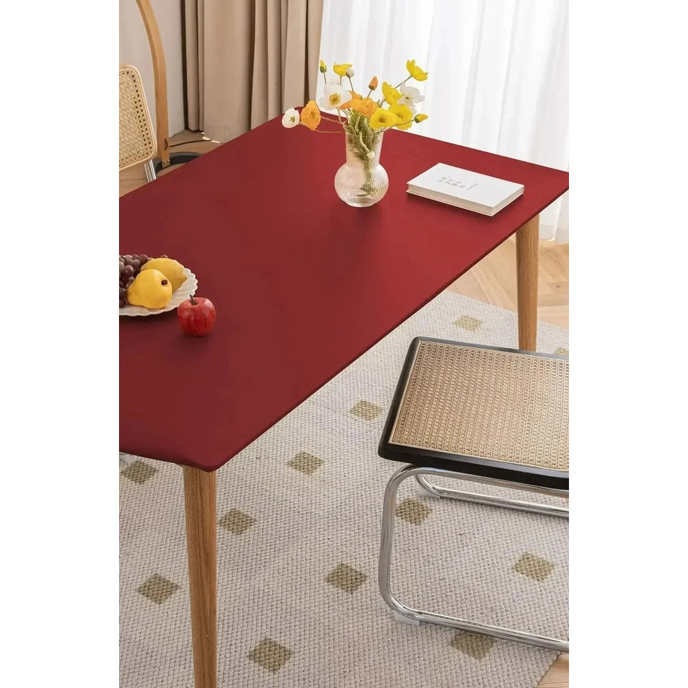 Waterproof Leather Tablecloth Pad For Dining Or Work Tables 8