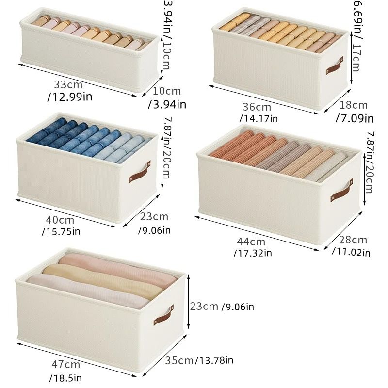 Foldable Dustproof Clothing And Toy Storage Box 1