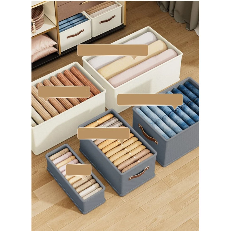 Foldable Dustproof Clothing And Toy Storage Box 3