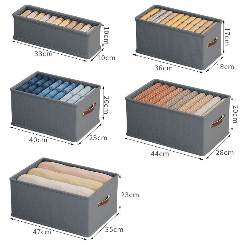 Foldable Dustproof Clothing And Toy Storage Box 6