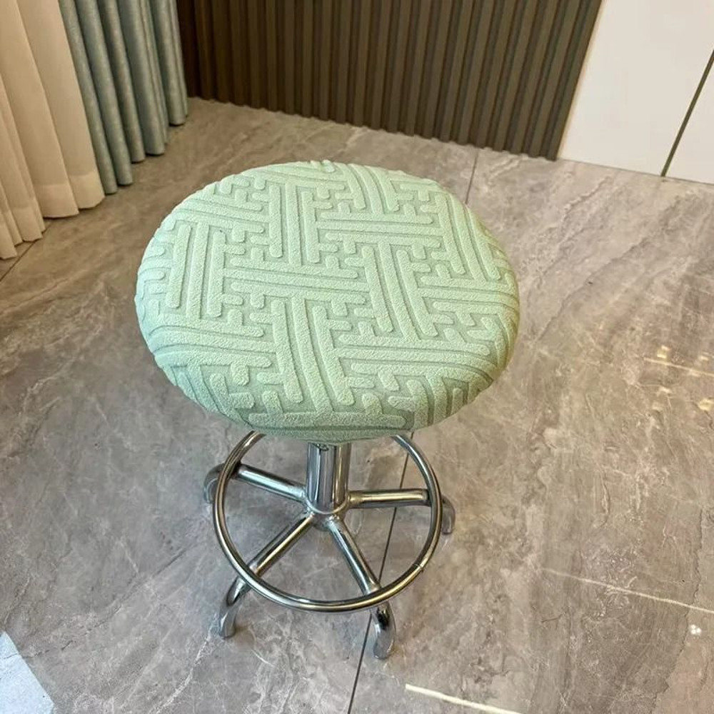 Round Elastic Stool Cushion Cover Dustproof Seat Protector 10
