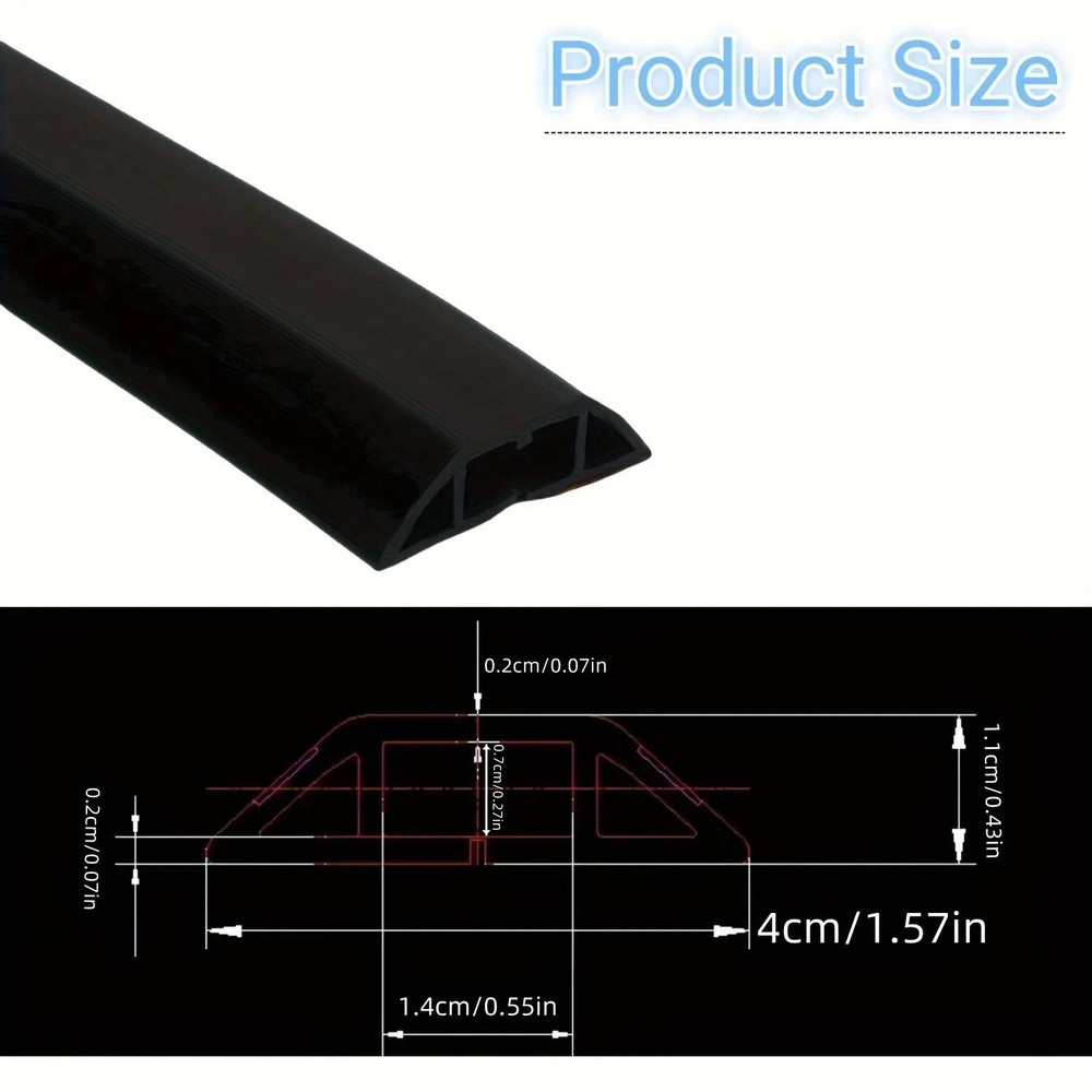 Self Adhesive Floor Cable Protector Strip 1