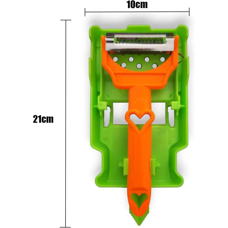 Multi Fruit And Vegetable Peeler Kit For Kitchen 6