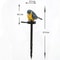 Solar Bird Garden Light Outdoor Resin Decoration 2