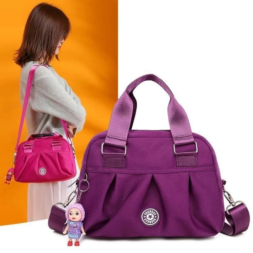 Women Waterproof Nylon Crossbody Shoulder Bag 3