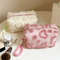 Plush Travel Makeup Bag With Handle 3