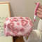 Plush Travel Makeup Bag With Handle 6