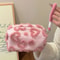 Plush Travel Makeup Bag With Handle 6