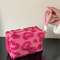 Plush Travel Makeup Bag With Handle 8