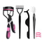 Dual Color Handle Eyelash Curler And Eyebrow Trimmer Set 0