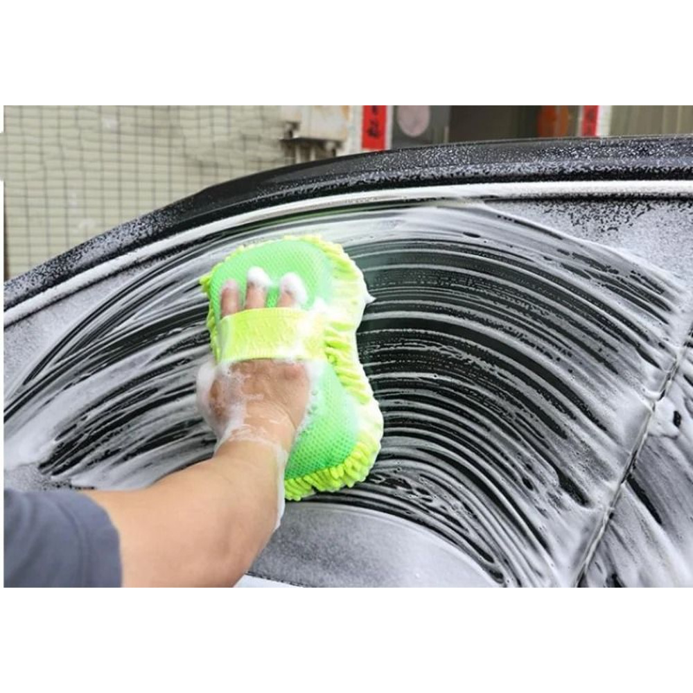 Microfiber Car Washing Sponge Glove 4