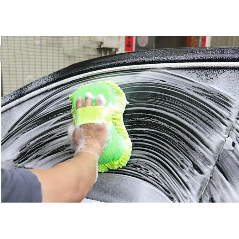 Microfiber Car Washing Sponge Glove 4