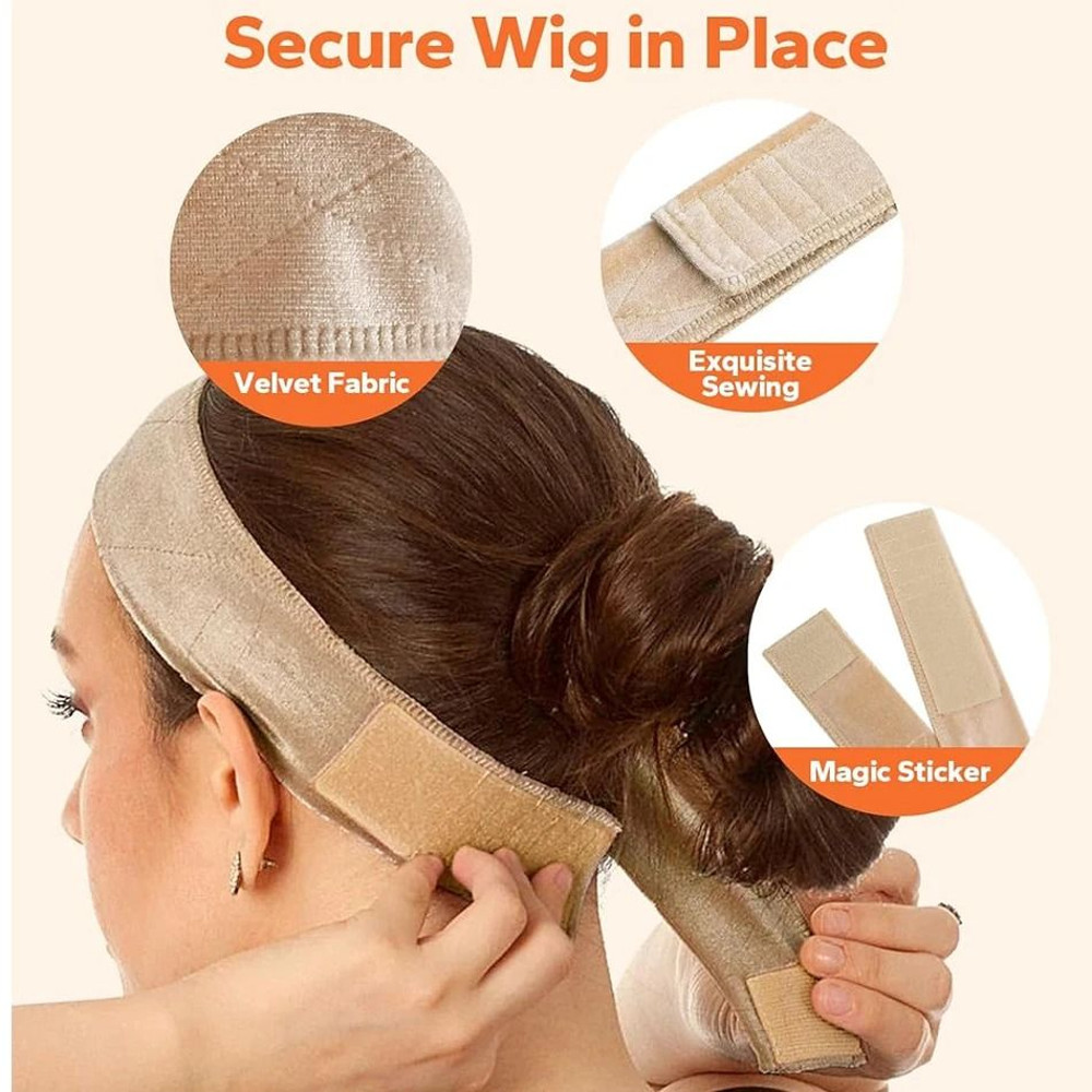 Velvet Wig Grip Headband 3