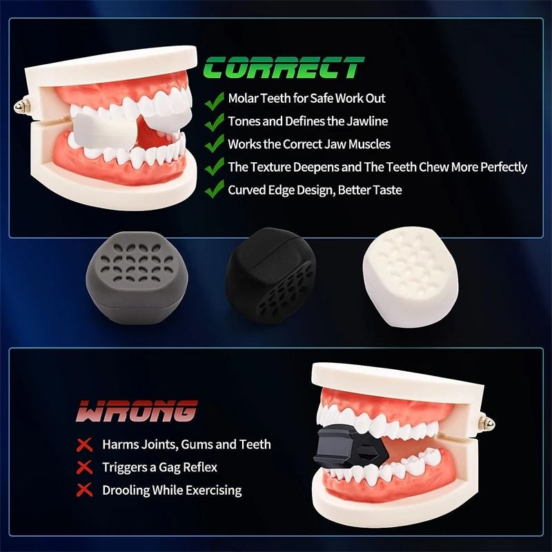 AntiAging Jaw Exerciser Set 1