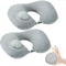 Inflatable Neck Pillow With BuiltIn Air Pump For Travel And Camping 3