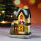 Christmas House Night Light Ornament  Battery Operated Holiday Home Decor 10