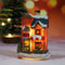 Christmas House Night Light Ornament Battery Operated Holiday Home Decor 11