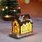 Christmas House Night Light Ornament  Battery Operated Holiday Home Decor 15