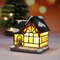 Christmas House Night Light Ornament  Battery Operated Holiday Home Decor 16
