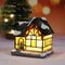 Christmas House Night Light Ornament Battery Operated Holiday Home Decor 16