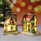 Christmas House Night Light Ornament Battery Operated Holiday Home Decor 2
