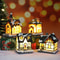Christmas House Night Light Ornament Battery Operated Holiday Home Decor 3