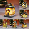 Christmas House Night Light Ornament Battery Operated Holiday Home Decor 5