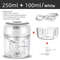 Electric Garlic Chopper And Meat Mincer  100ML250ML Portable Food Processor 17