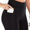 Womens HighWaist Flared Yoga Pants With Pockets Tummy Control Stretch Fit 2